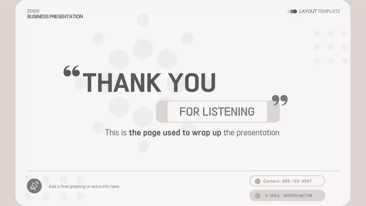 Beige Professional Template Presentation