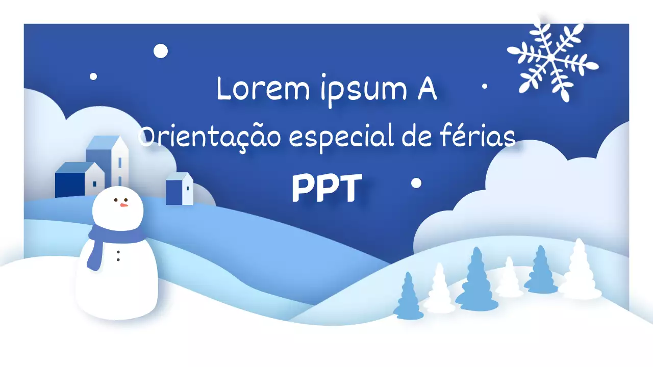 O seu guia para um curso intensivo de conforto nas férias de inverno em azul e branco
