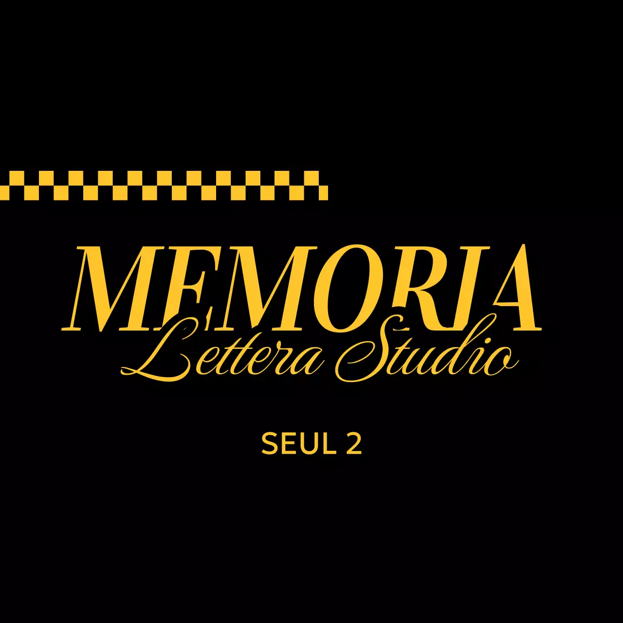 Design di carta da lettere elegante su sfondo nero