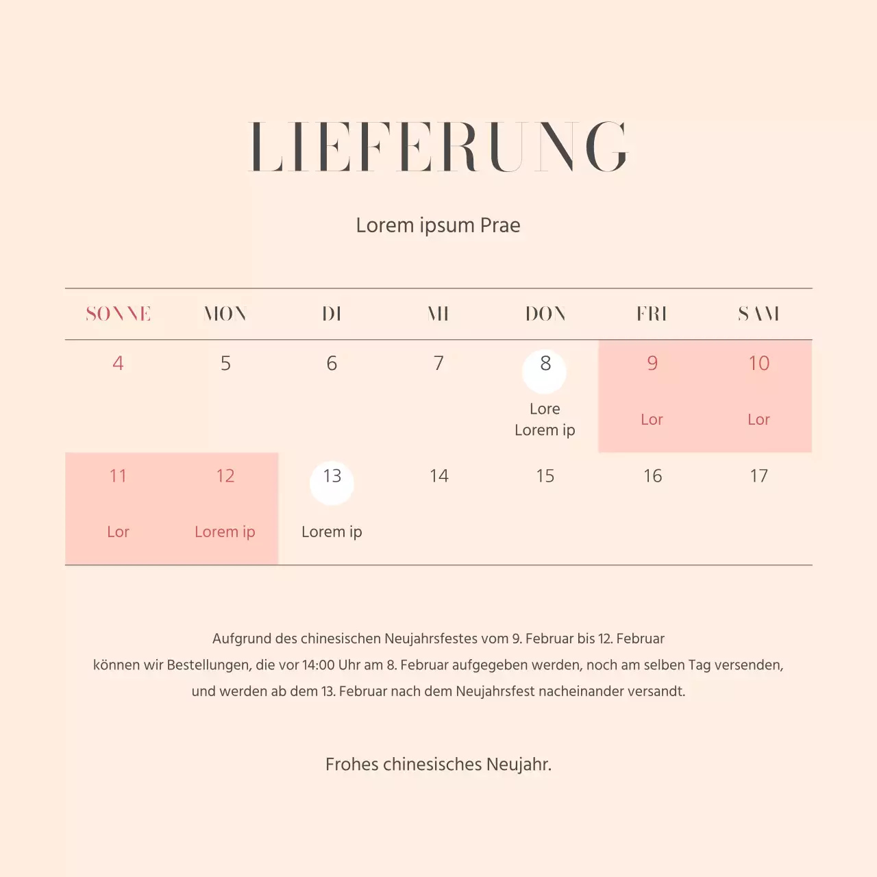 Förderung der minimalistischen Schmuckmarke von Ivory