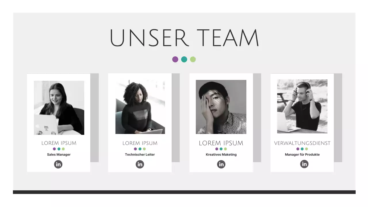 Elegante Geschäftsberichte in Schwarz und Weiß