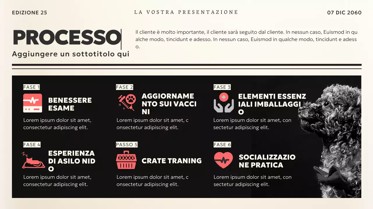 Nero e beige Tema notizie vintage Materiale aziendale