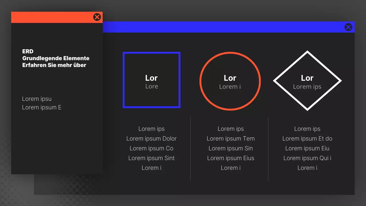 Moderne Entwicklung Programmierung Diagramm Bericht in schwarz