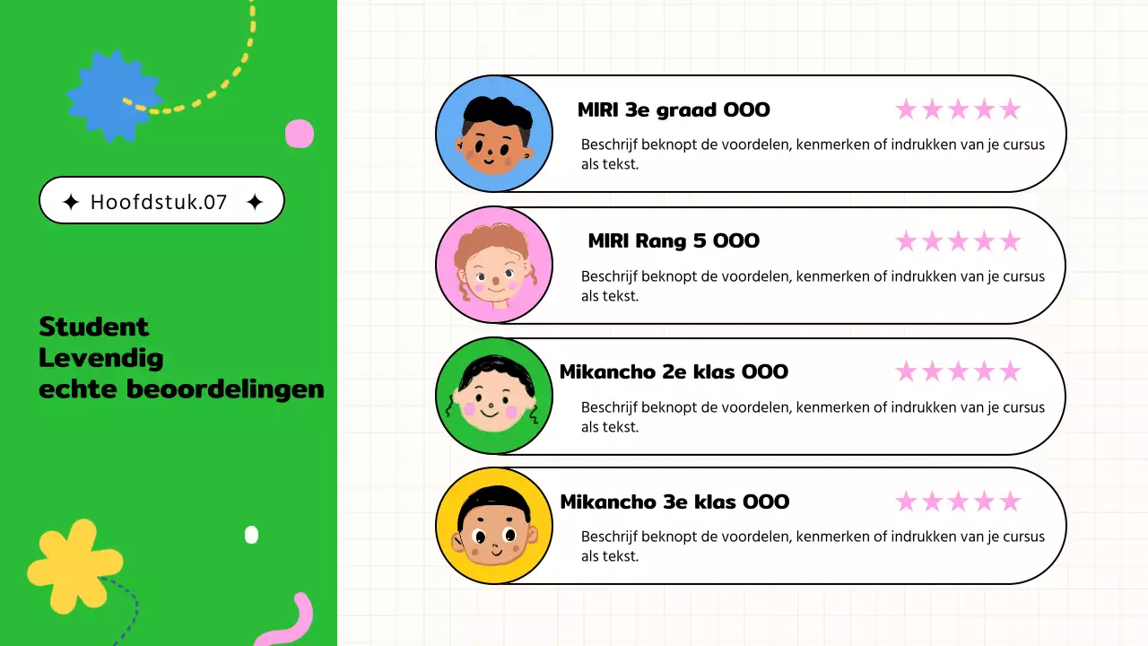 Beige en zwart, gezellige vakantiespecials oriëntatiepresentatie