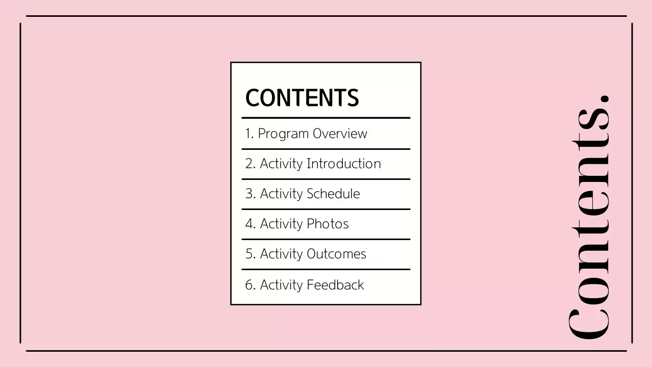 Pink Minimal Baking Guide Presentation