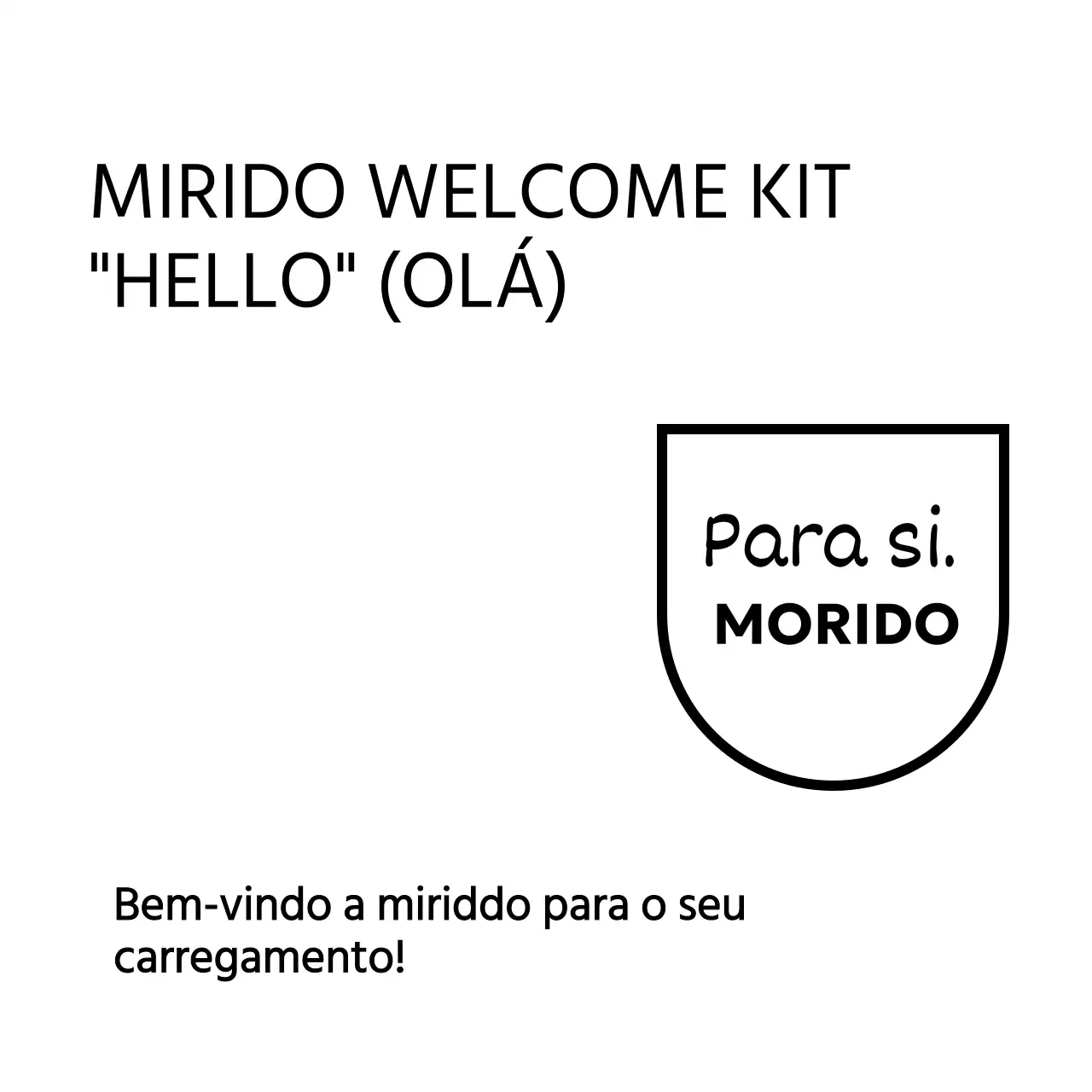 Kit de boas-vindas para empresas com tipos de letra góticos e cursivos