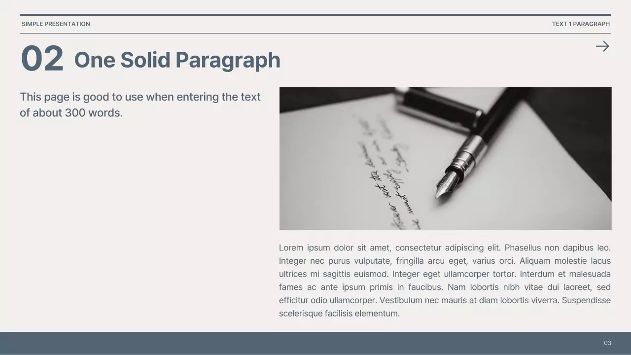 그레이 미니멀 가이드 프레젠테이션