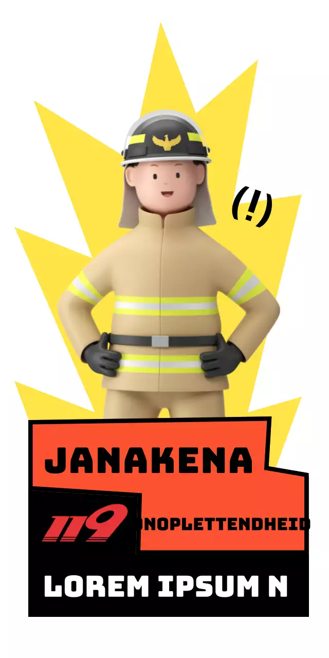 Brandweer benadrukt gevaar in oranje