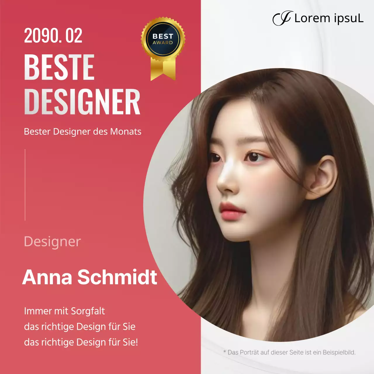 Förderung der besten Designer in modernen rosa Salons