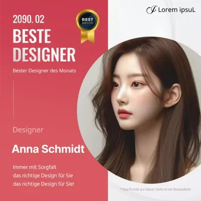 Förderung der besten Designer in modernen rosa Salons