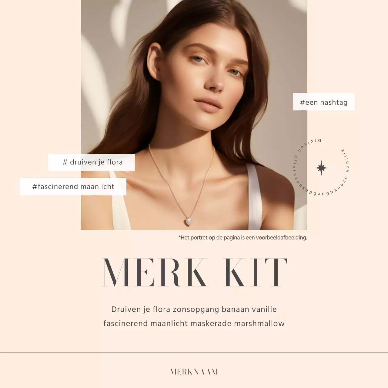 Ivory's minimalistische sieradenmerk promoten