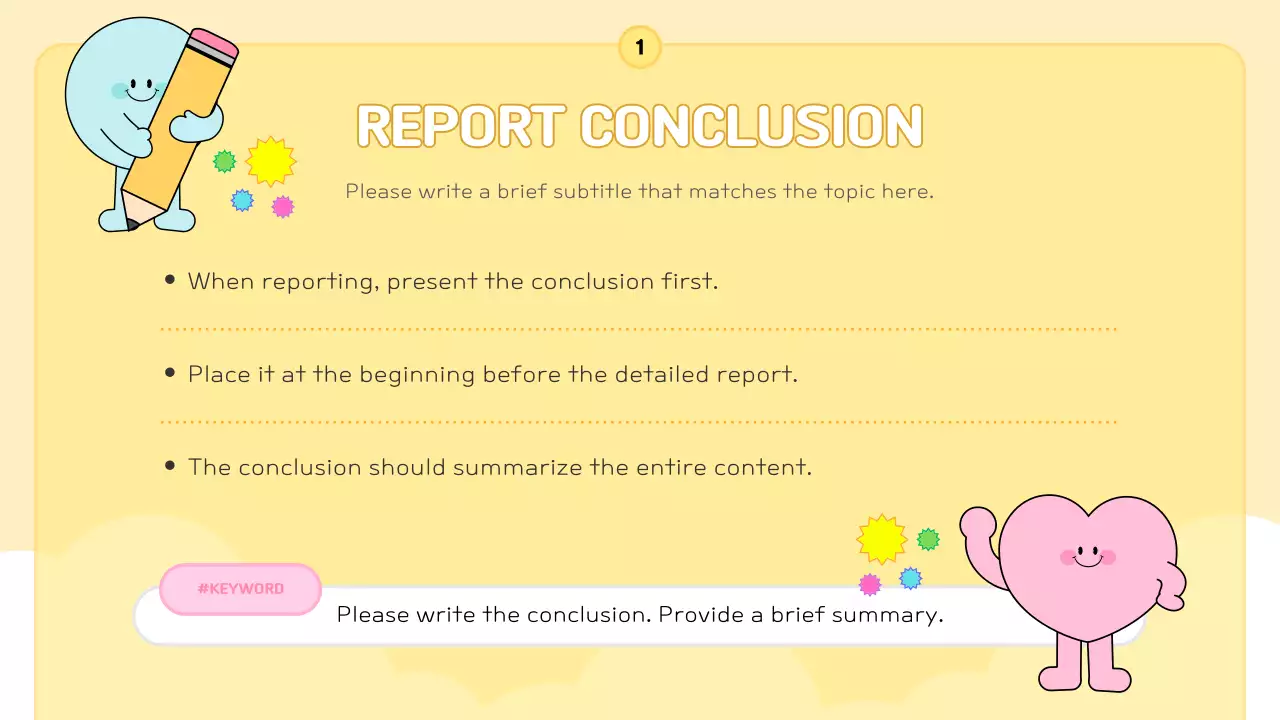 Colorful Cute Template Presentation