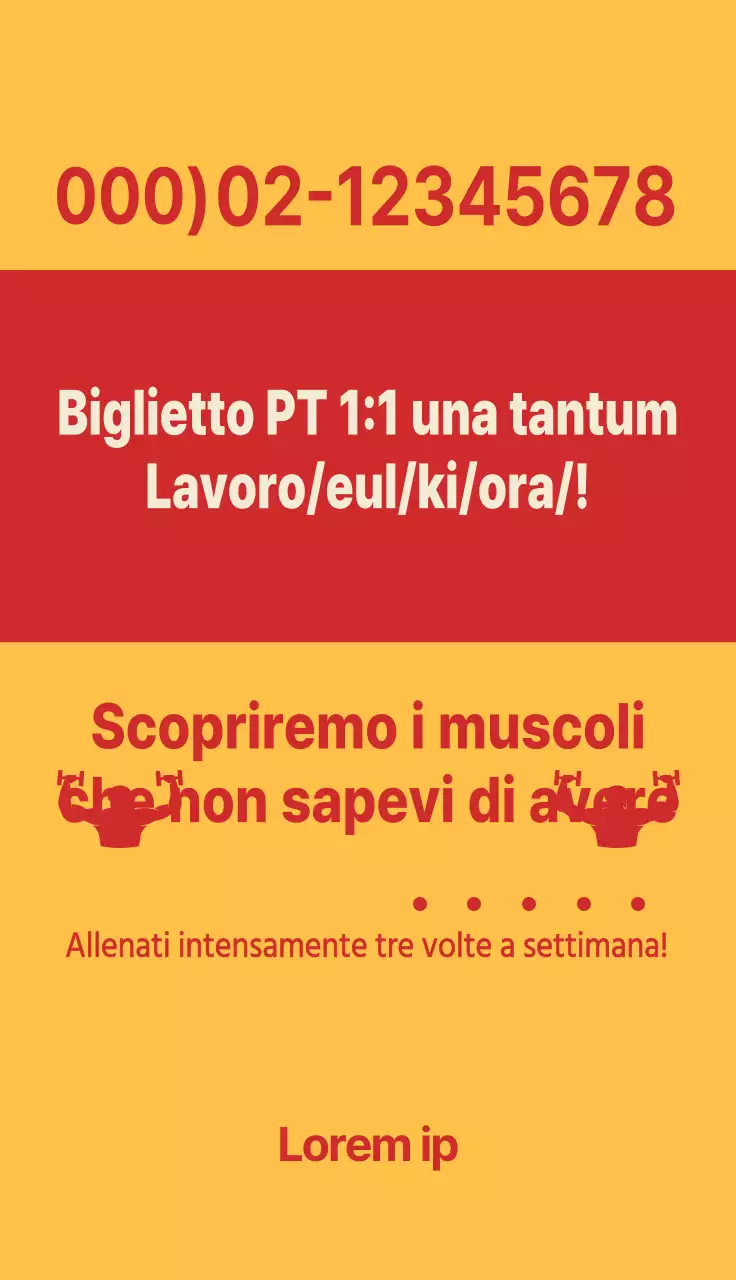 Evento palestra rosso e neutro