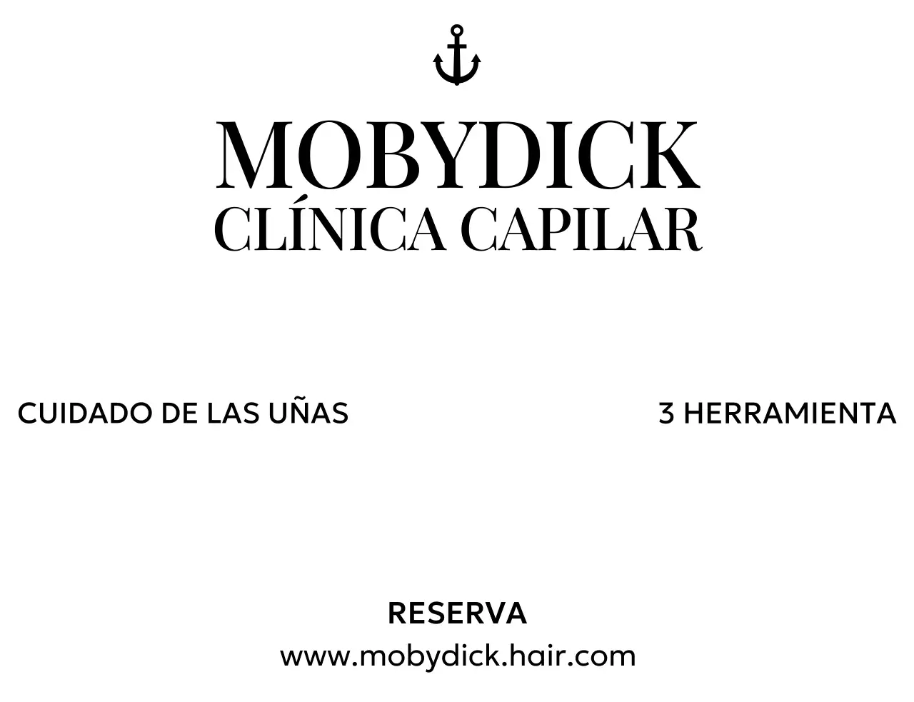 Un diseño limpio y despejado con iconos y tipografía de anclaje