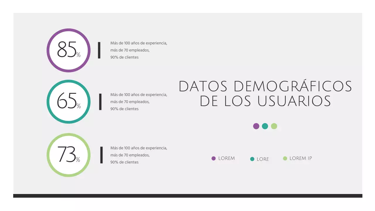 Elegante material para informes de empresa en blanco y negro