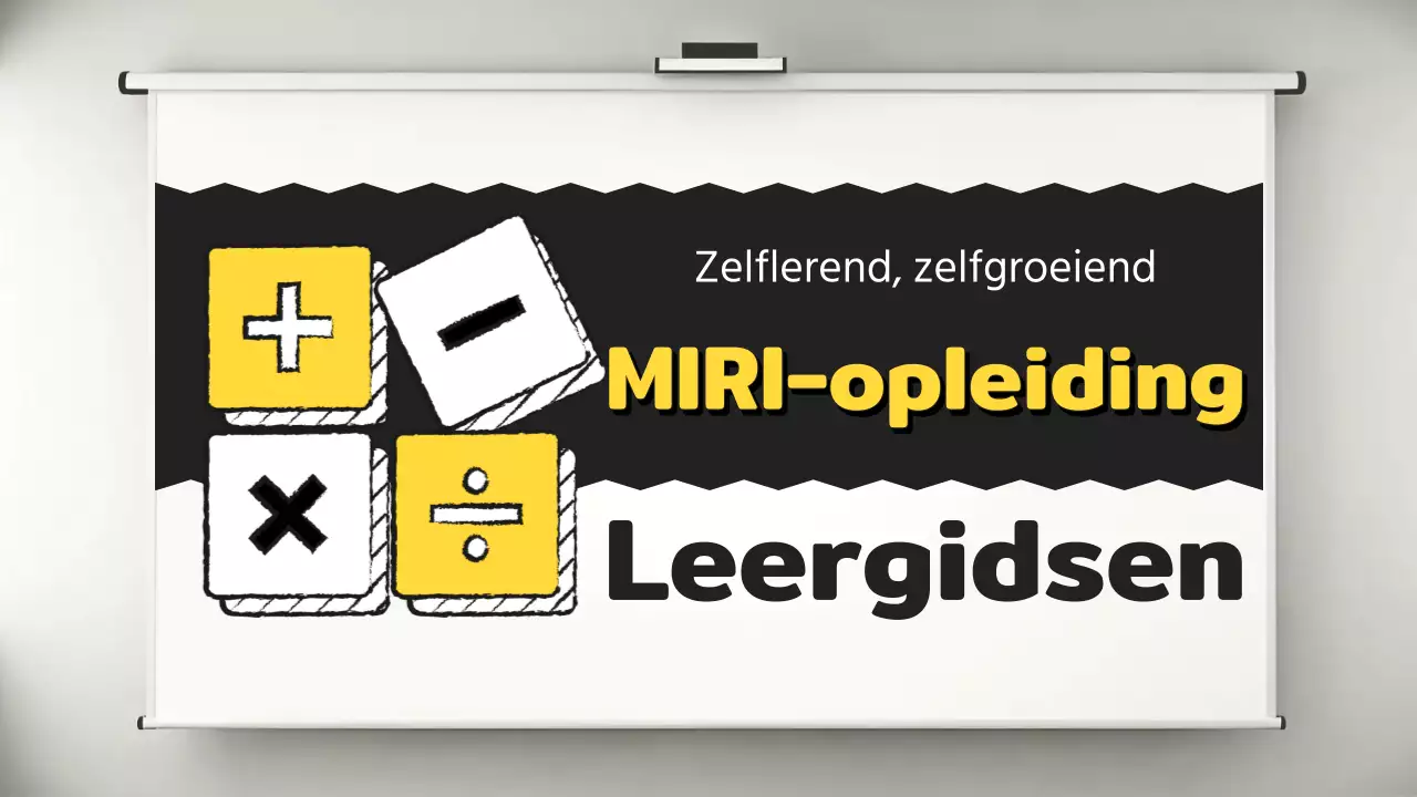 Studiegids voor het Gele Schooltje