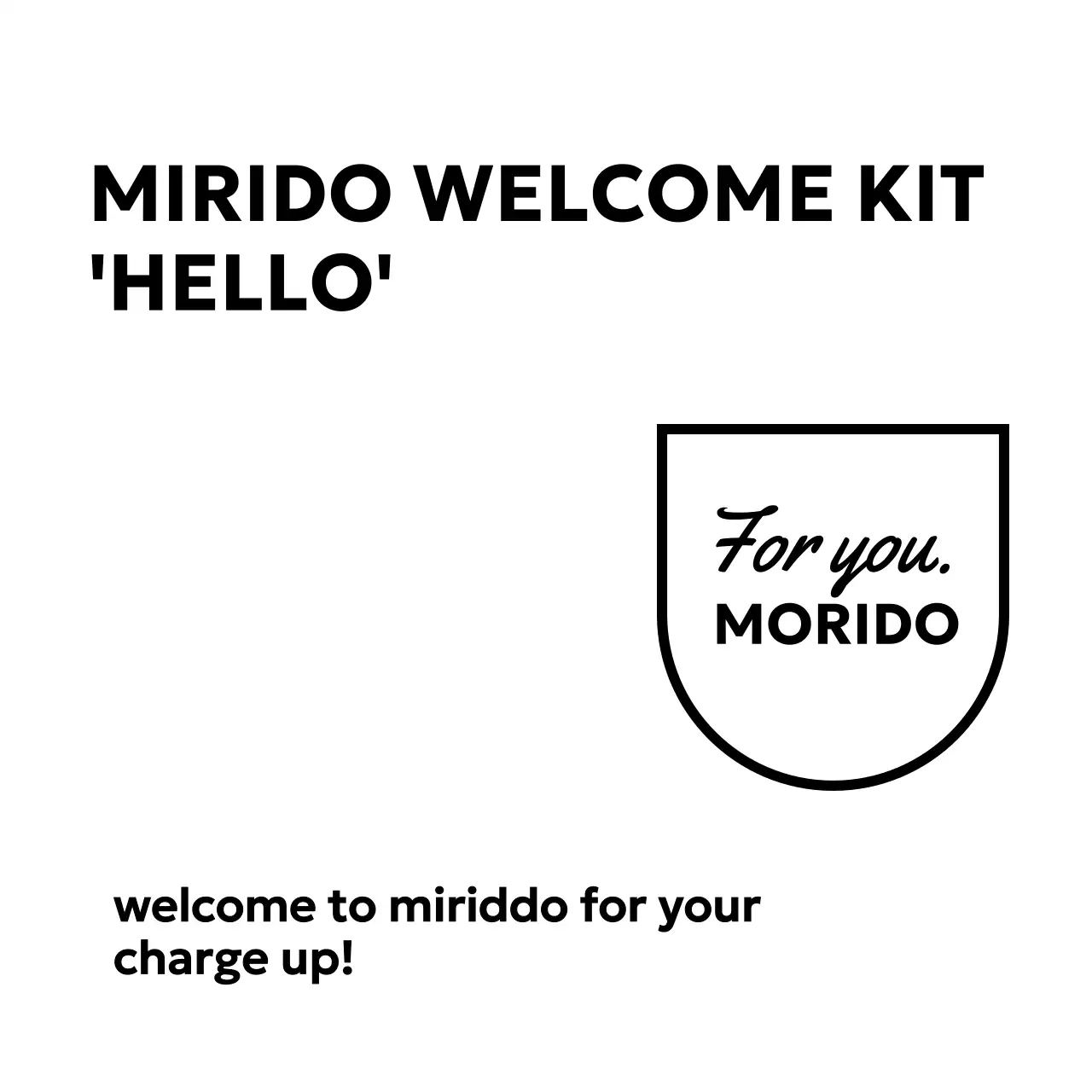 Corporate company welcome kit with gothic and cursive fonts