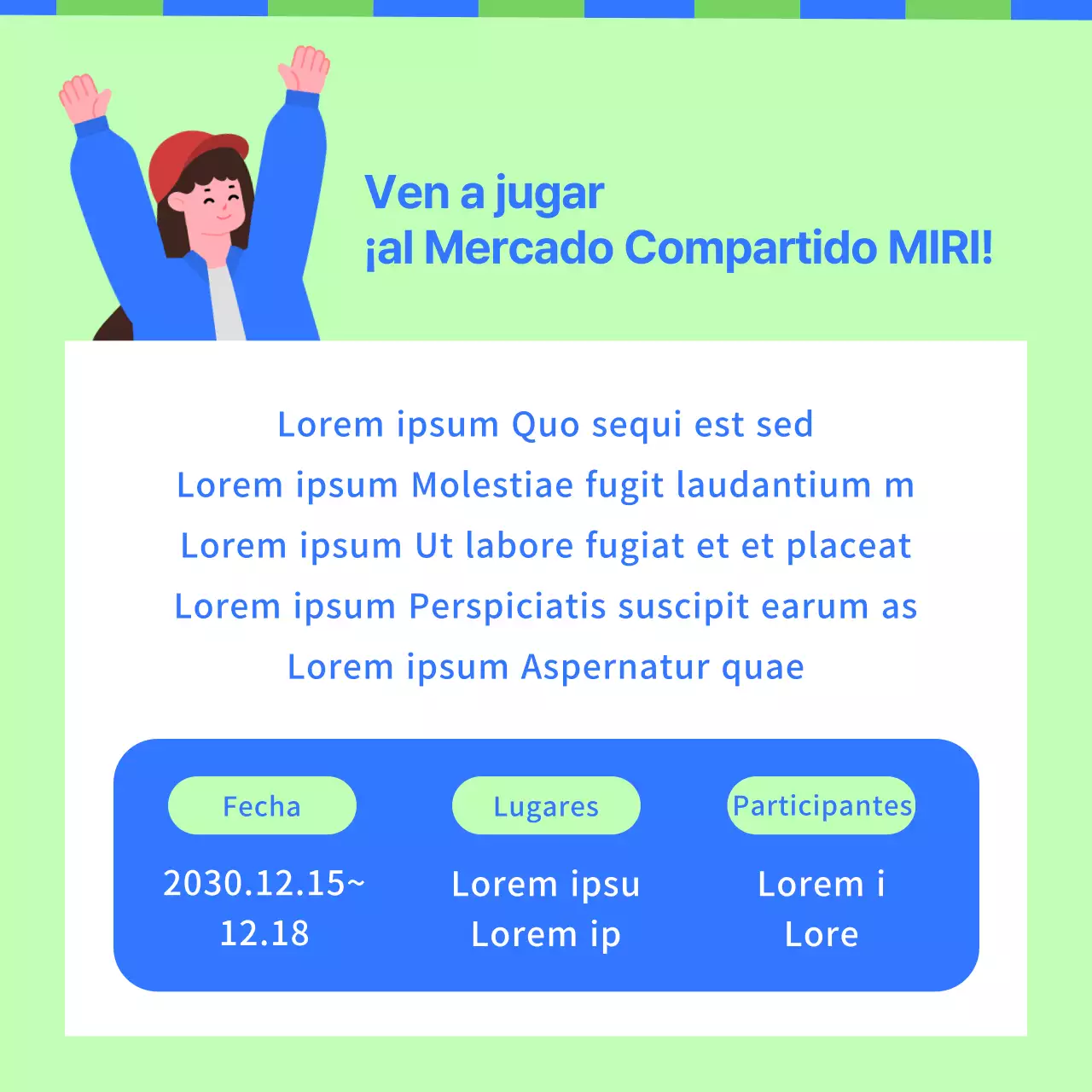 Anunciamos un mercado compartido verde y azul