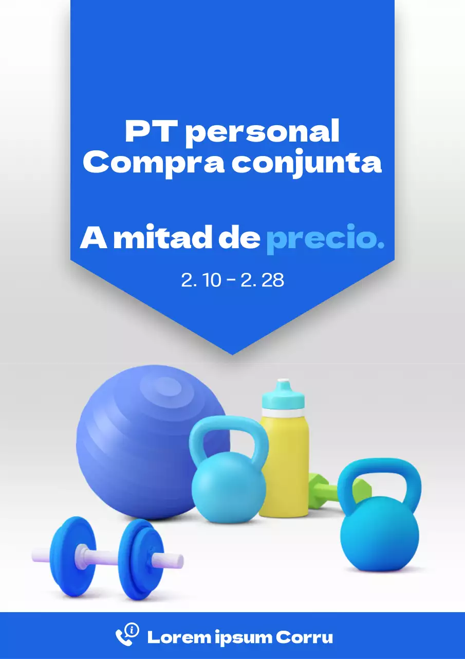 Blue's trendy PT co-purchase anuncio