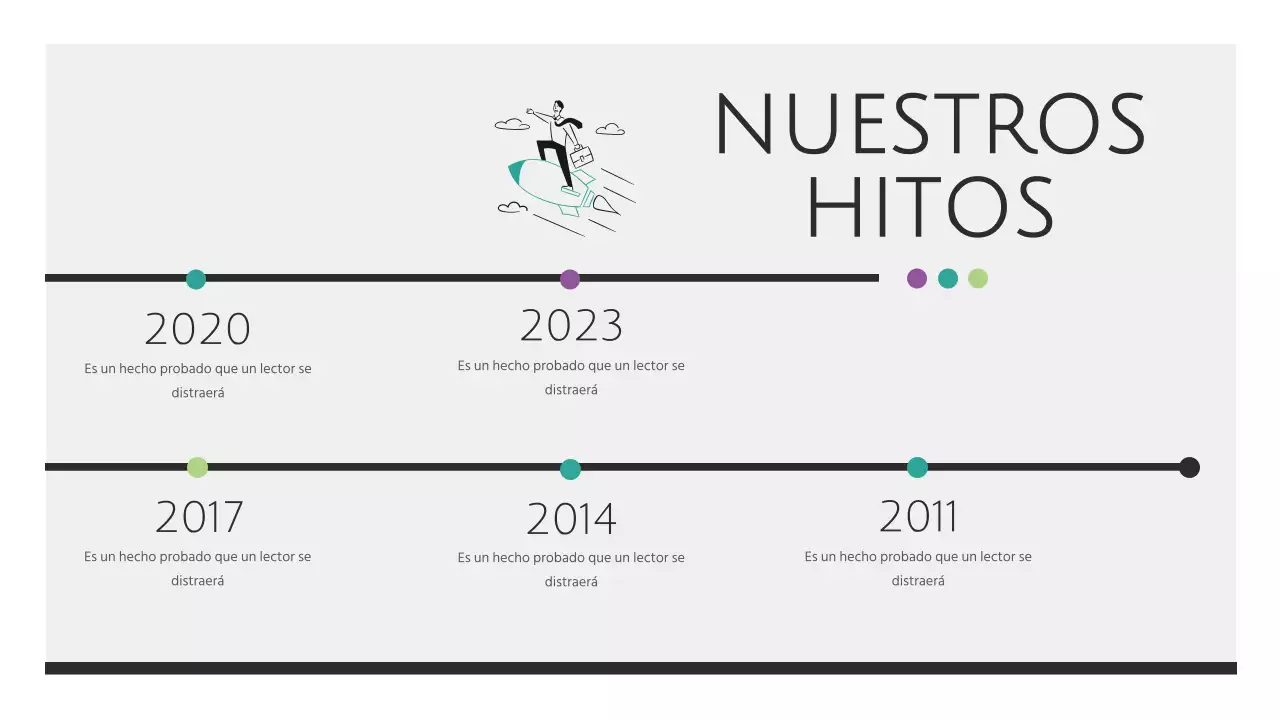 Elegante material para informes de empresa en blanco y negro