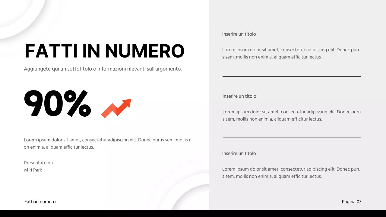 Materiale per relazioni aziendali classiche in nero e rosso