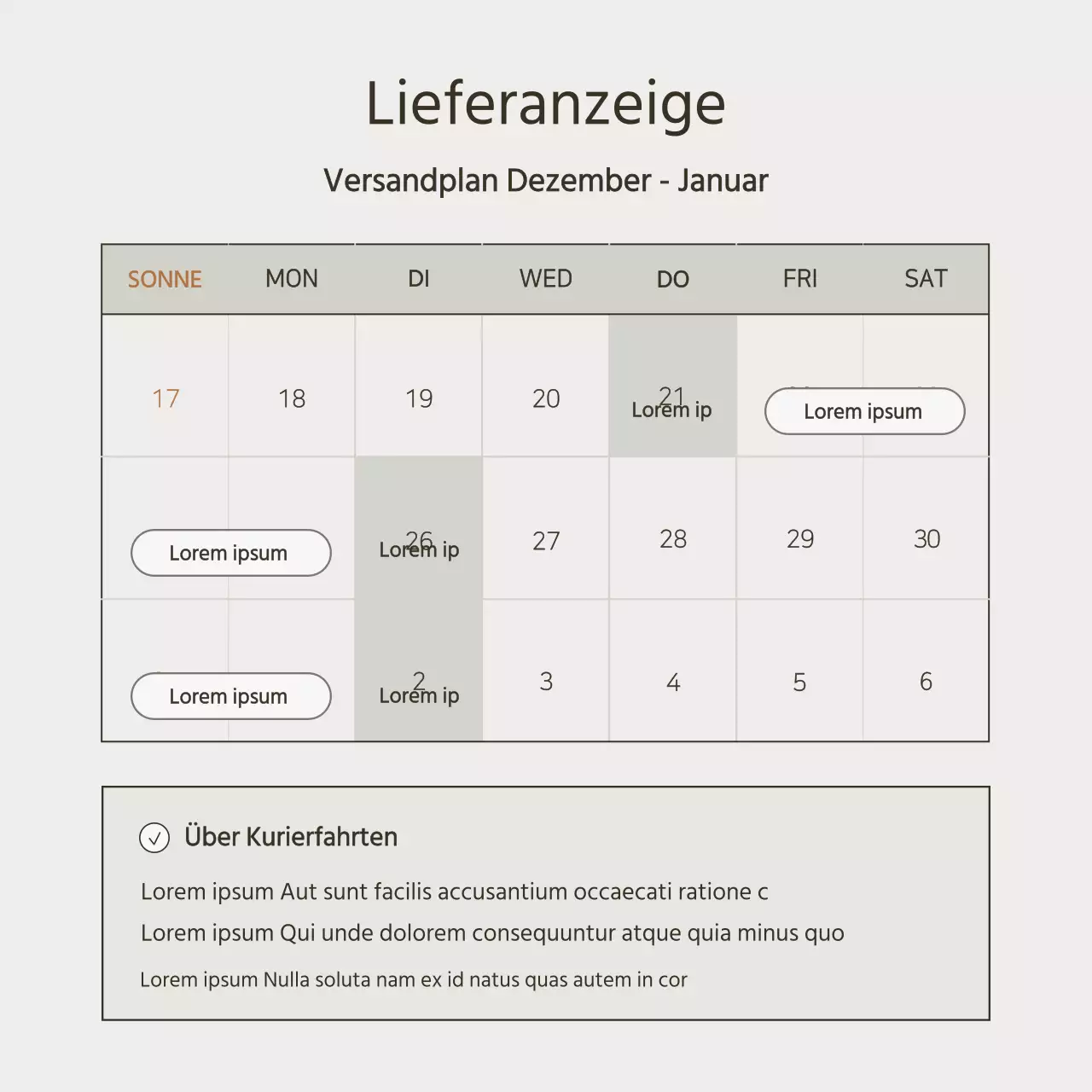 Einfache Unterwäschewerbung in Weiß und Chartreuse