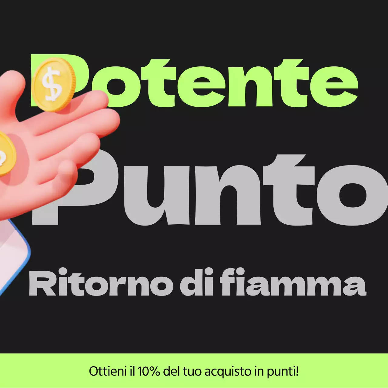 Posta in gioco Cyberpunk punti in nero e verde lime