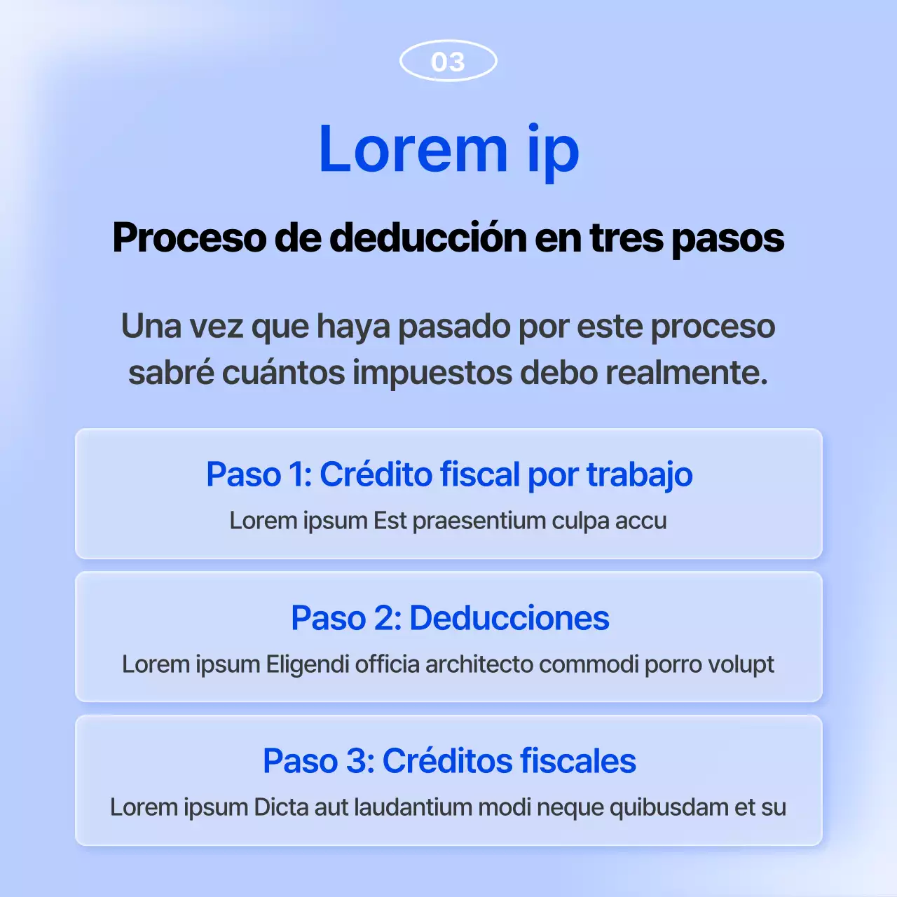 Promueva la limpieza de fin de año en azul y azul claro.