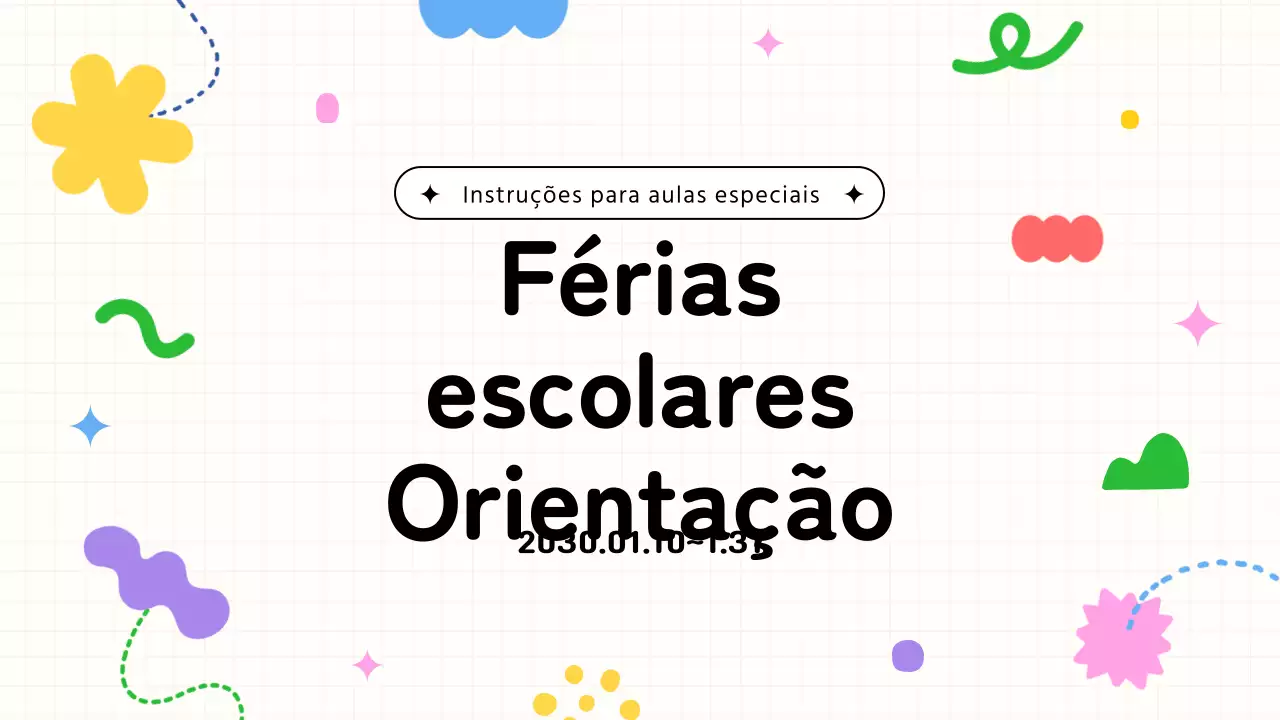 Bege e preto, apresentação acolhedora de orientação especial para férias