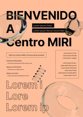 Promover actos públicos en rosa y negro