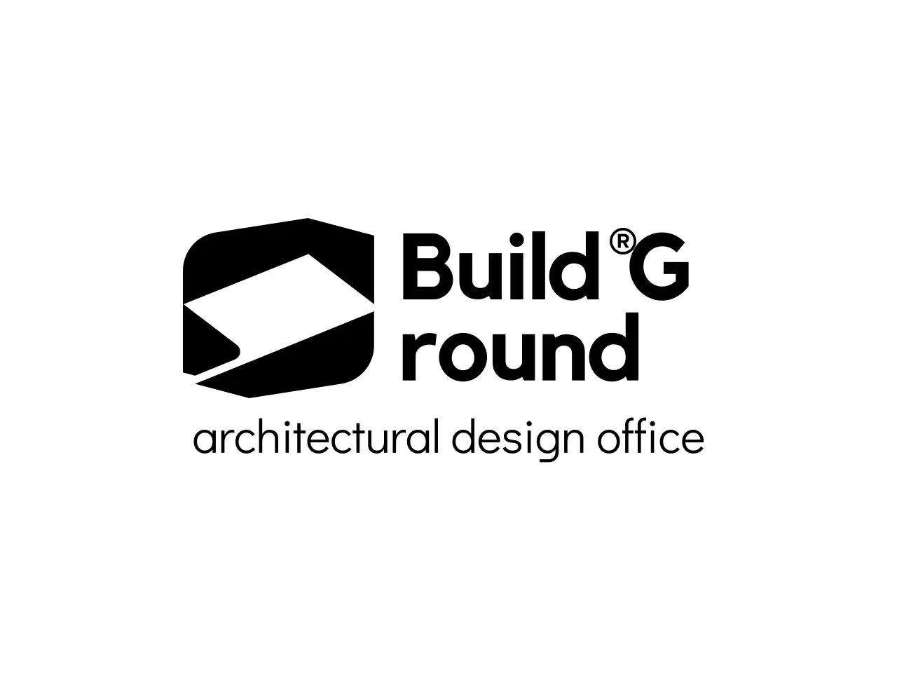 Business layout with a simple corporate logo