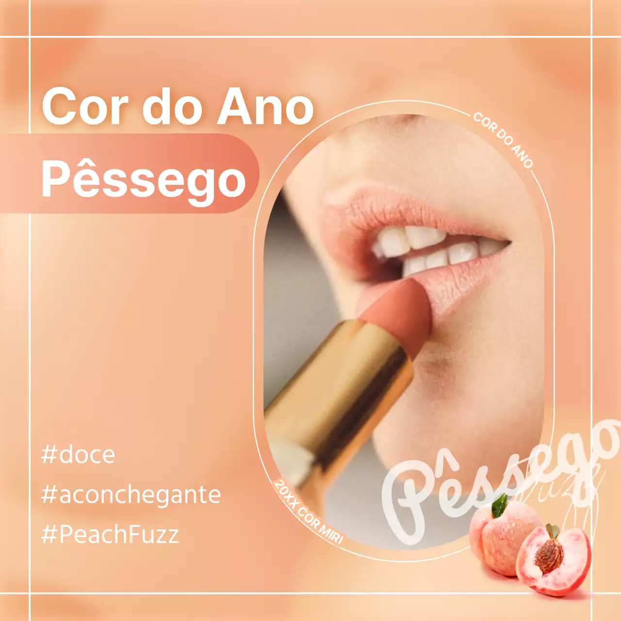 Post da cor laranja do ano