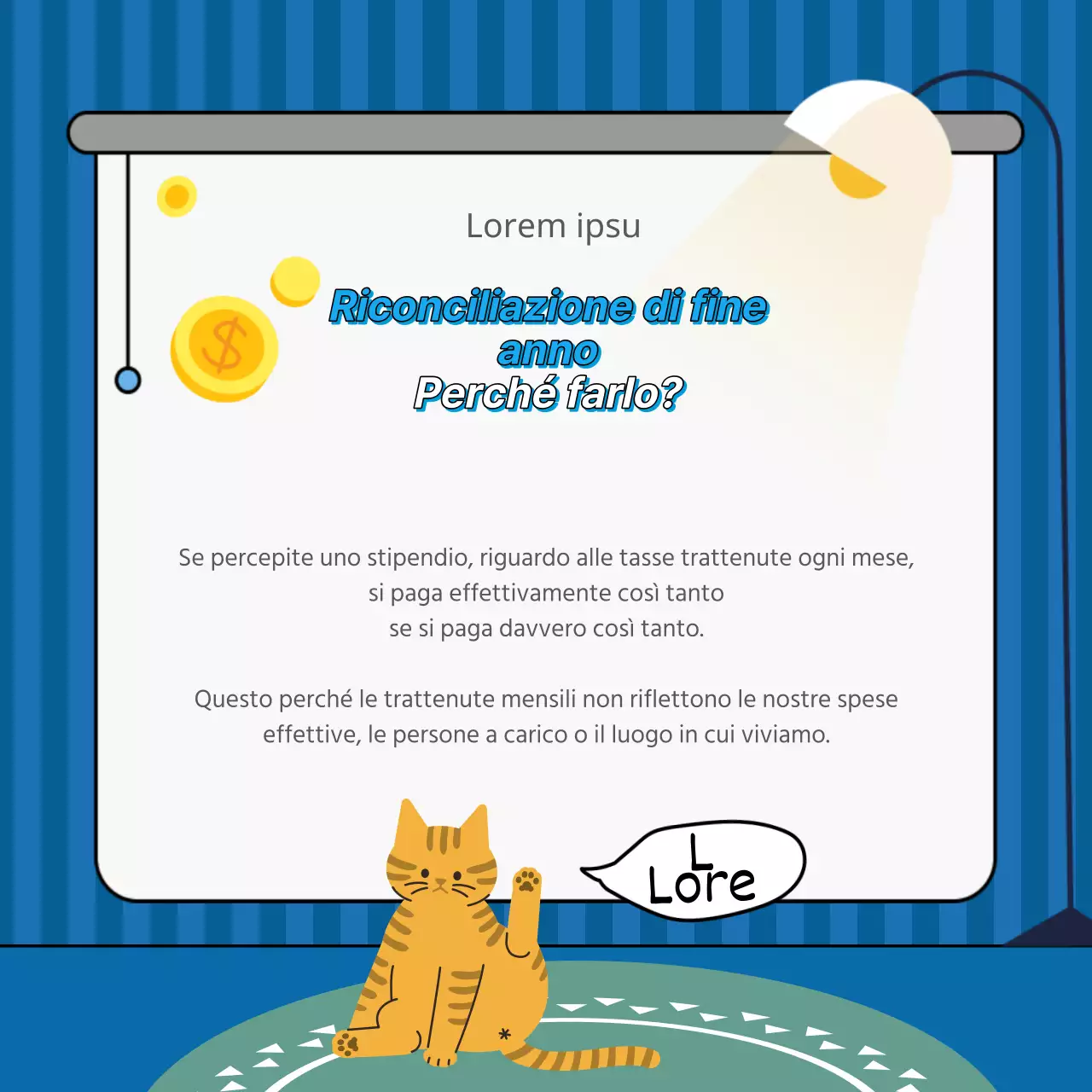 La contabilità blu navy e bianca in breve