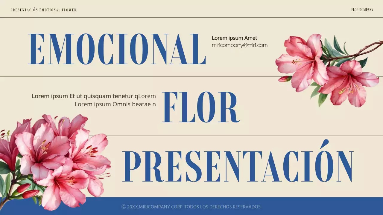 Sencilla y sentimental presentación floral primaveral en azul y marfil