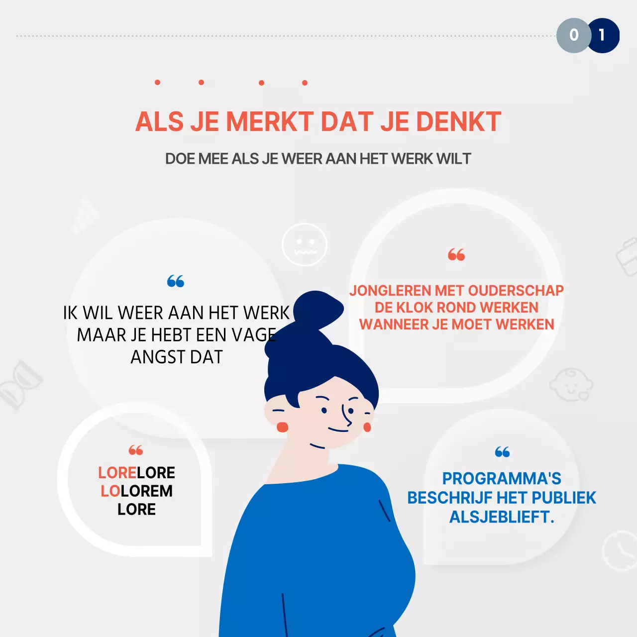 Over het rood-blauwe programma ter ondersteuning van de loopbaanontwikkeling van vrouwen