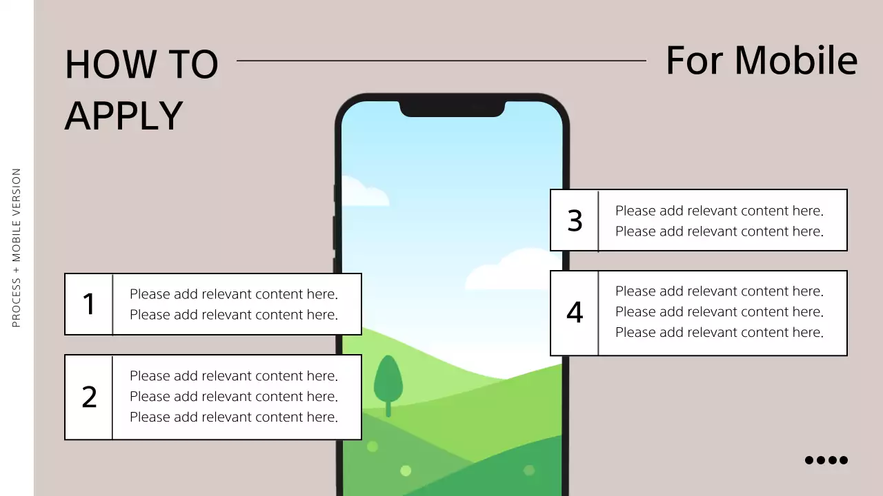 베이지 모던 사진 가이드 프레젠테이션