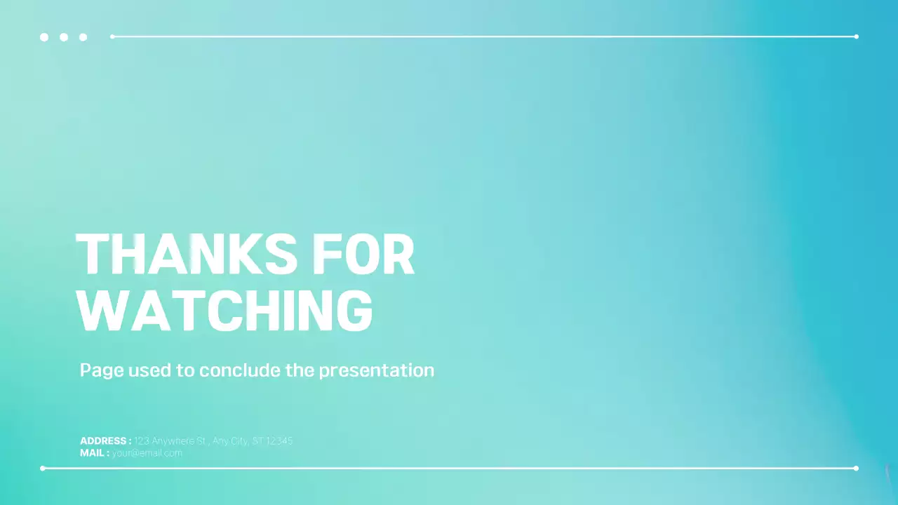 Mint Modern Business Presentation