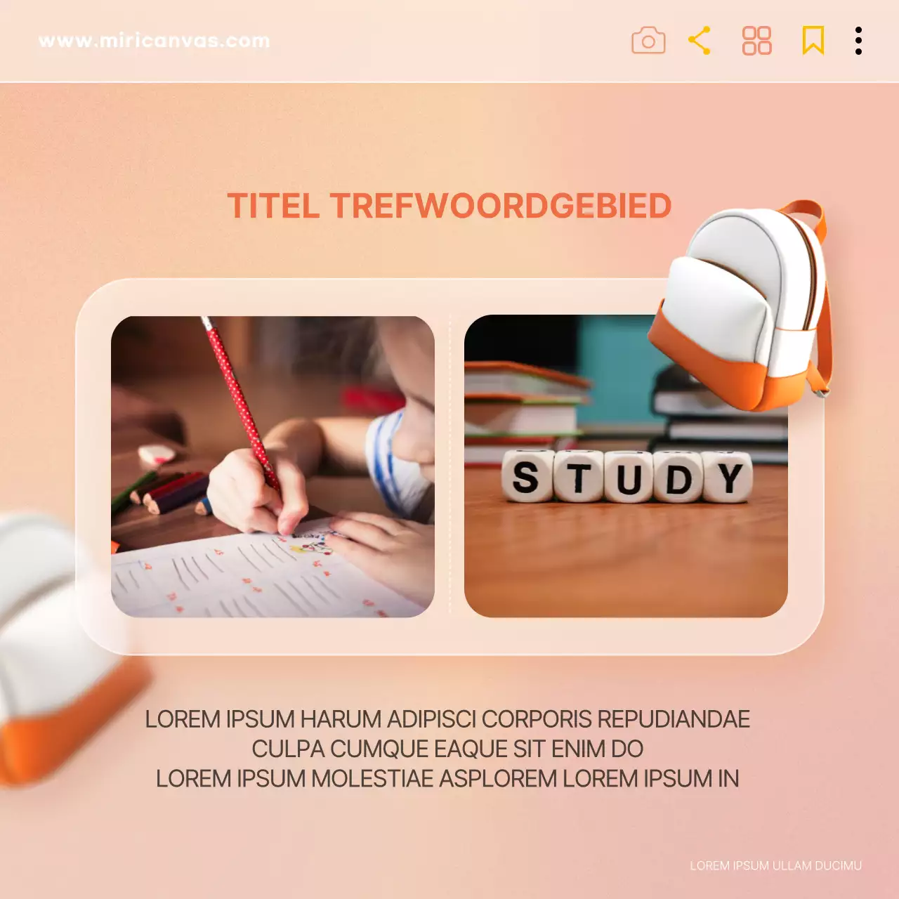 Een trendy achtergrond in mint en rozeOver de sjabloon