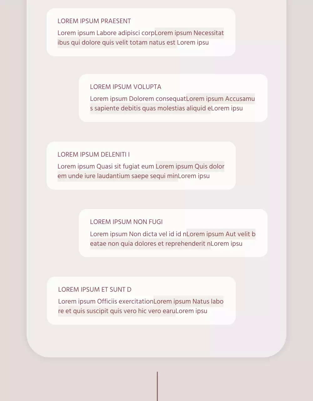 Eine Anzeige, die ein Lookbook mit trendigen Schmuckaccessoires in Rosa und Braun verkauft.