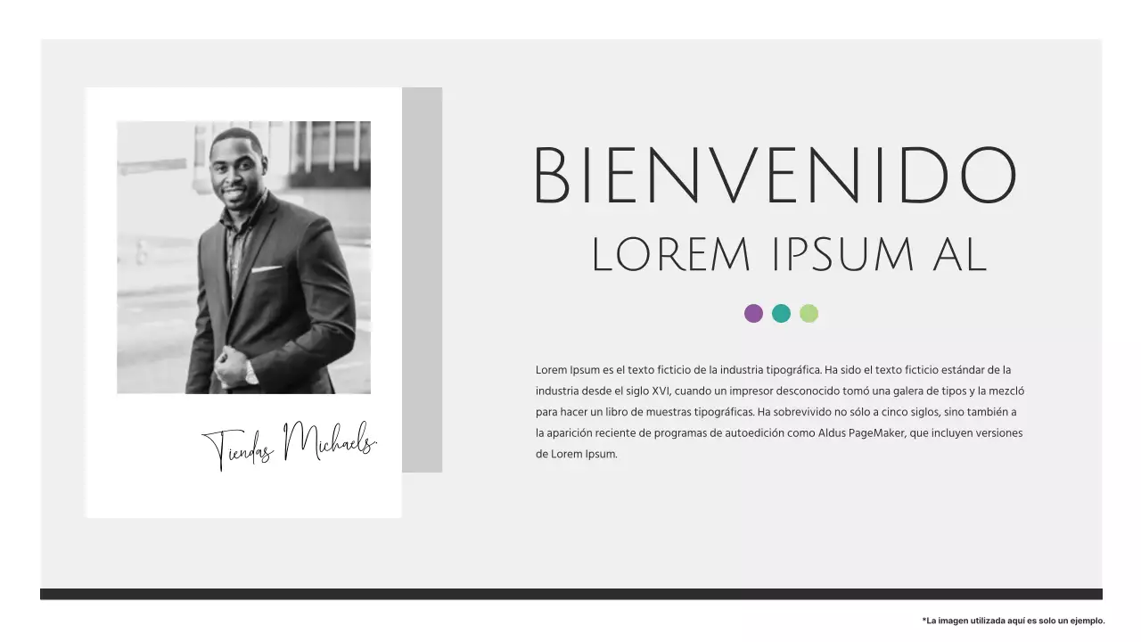 Elegante material para informes de empresa en blanco y negro