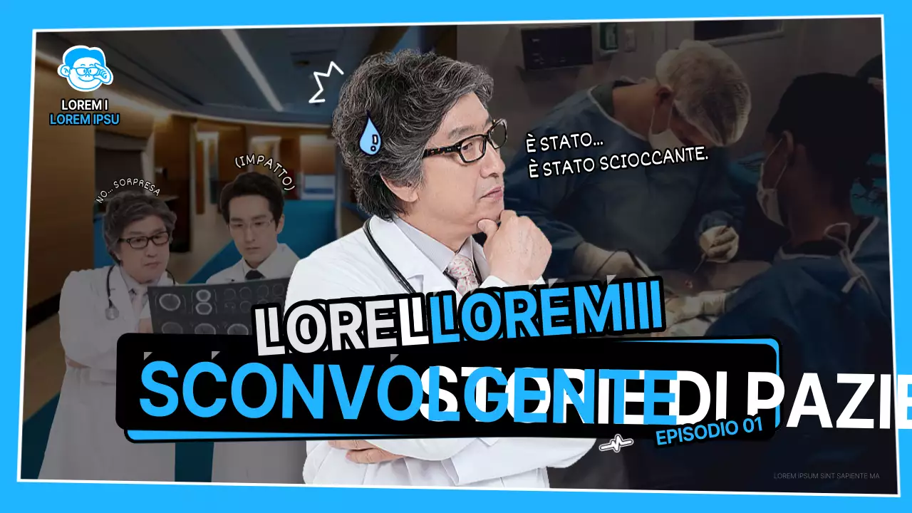 Ospedale con un bavaglio azzurro e biancoInformazioni sull'episodio