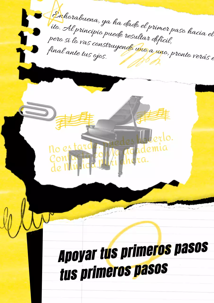 Kitschy primeros pasos signo de alegría en amarillo y negro