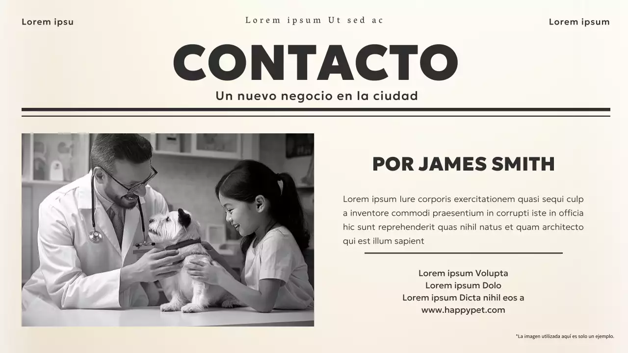 Black and Beige Vintage News Theme Business Material