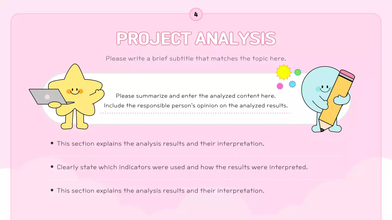 Colorful Cute Template Presentation