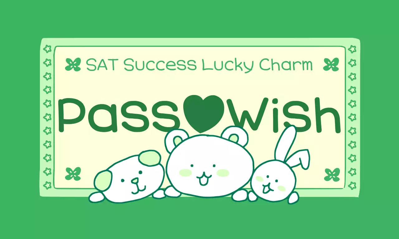 Konsep jimat kelas B yang lucu dari SAT yang menyemangati kesuksesan