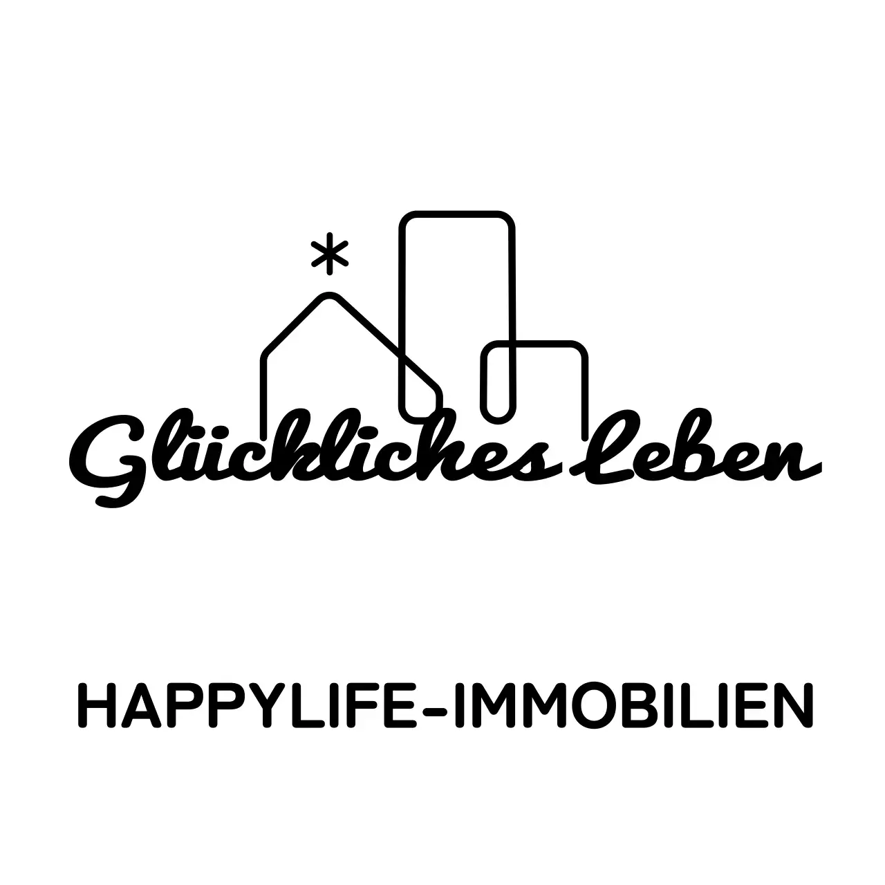 Einfaches Konzept Immobilien mit Seilbahnabbildungen