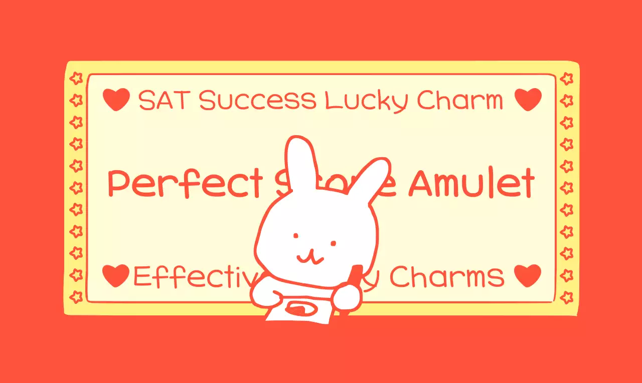 Konsep jimat kelas B yang lucu dari SAT yang menyemangati kesuksesan