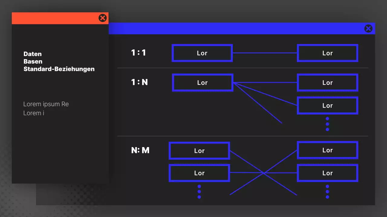Moderne Entwicklung Programmierung Diagramm Bericht in schwarz