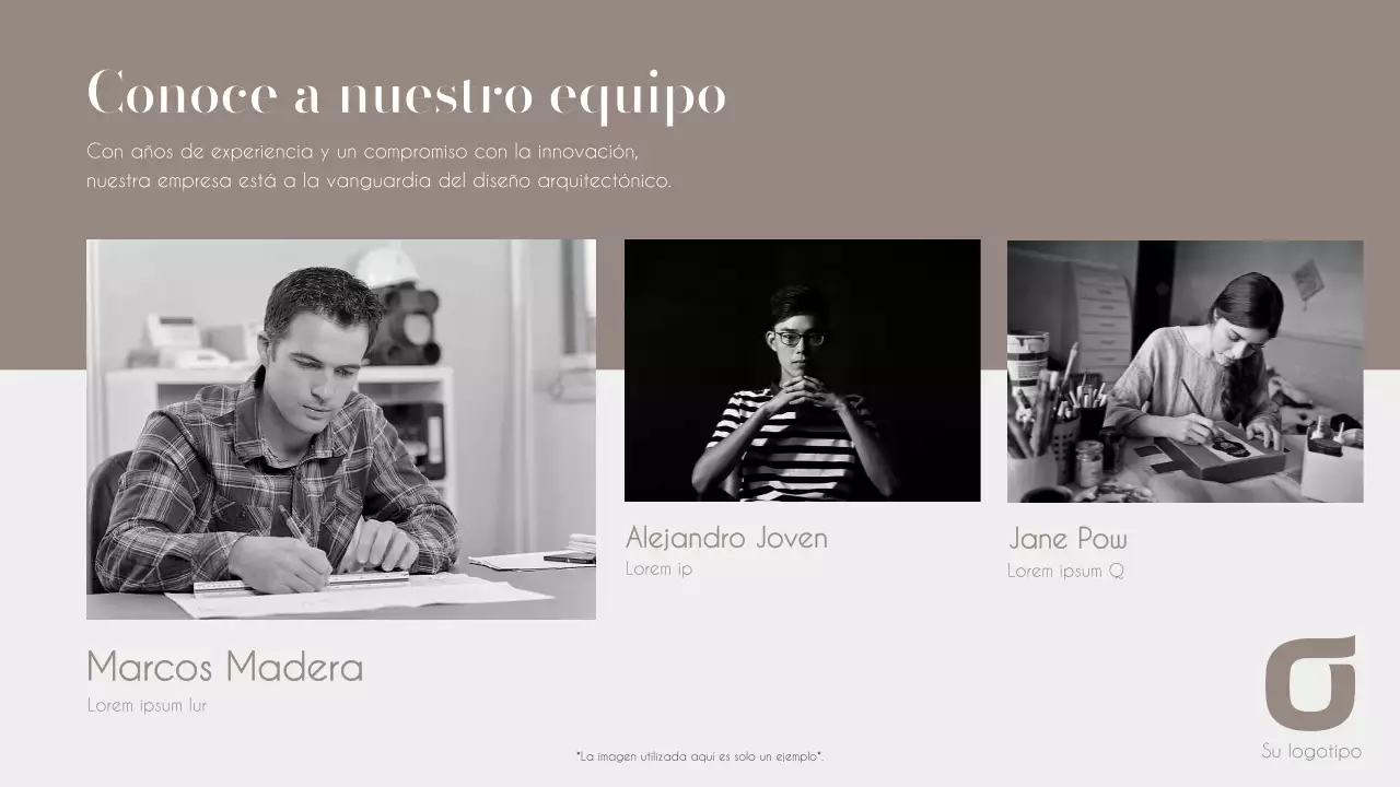 Elegantes informes empresariales en blanco y negro