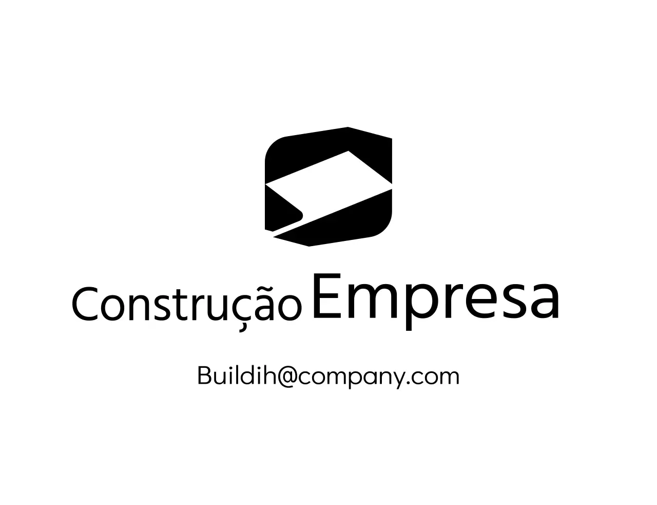 Logótipos de empresas com formas geométricas